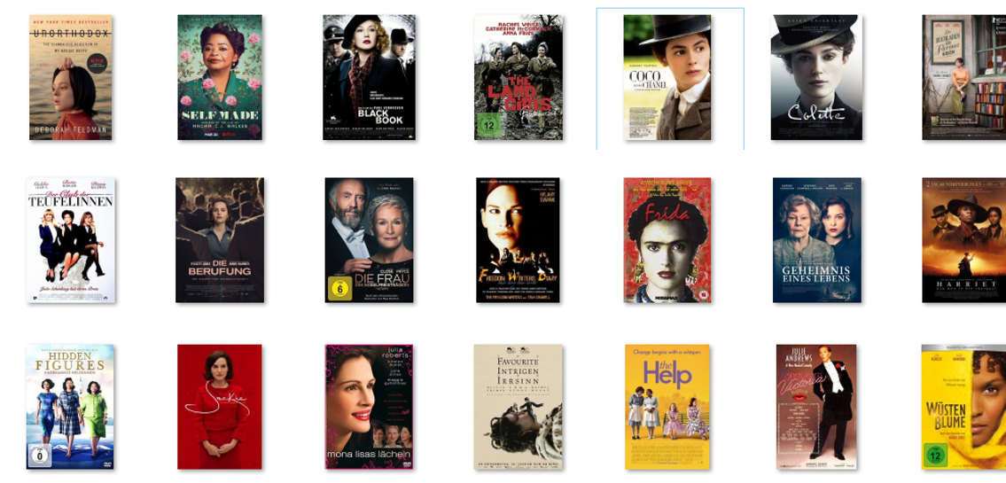 Filme (nicht nur) zum Frauentag