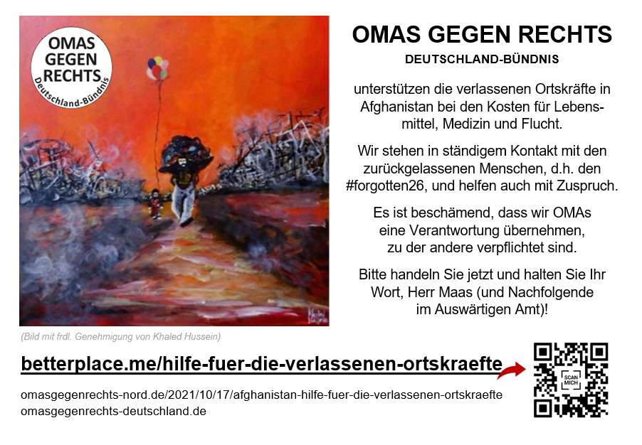 Afghanistan-Spendenaktion