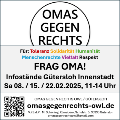 Plakate Lichterkette und Vesperkirche