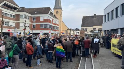 Demo in Rheda-Wiedenbrück