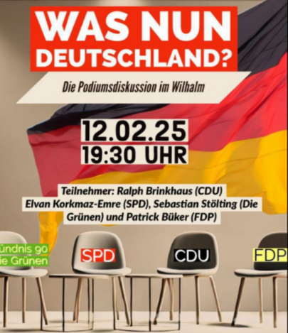 Harsewinkel: „Was nun Deutschland?“