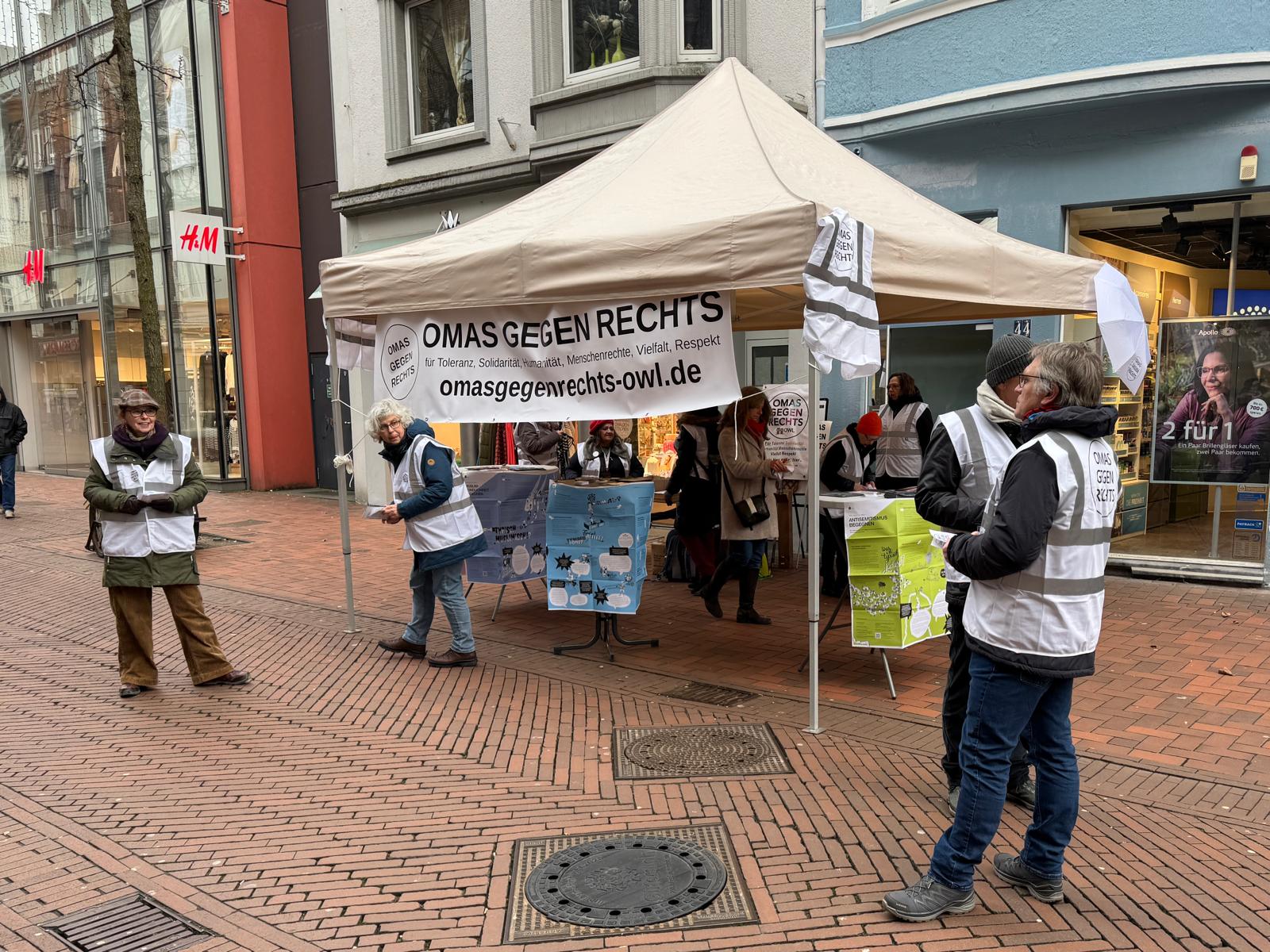 Auftakttreffen der Standdienste