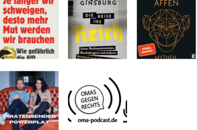 Büchertisch bei Anja