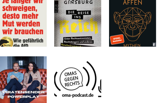 Büchertisch bei Anja