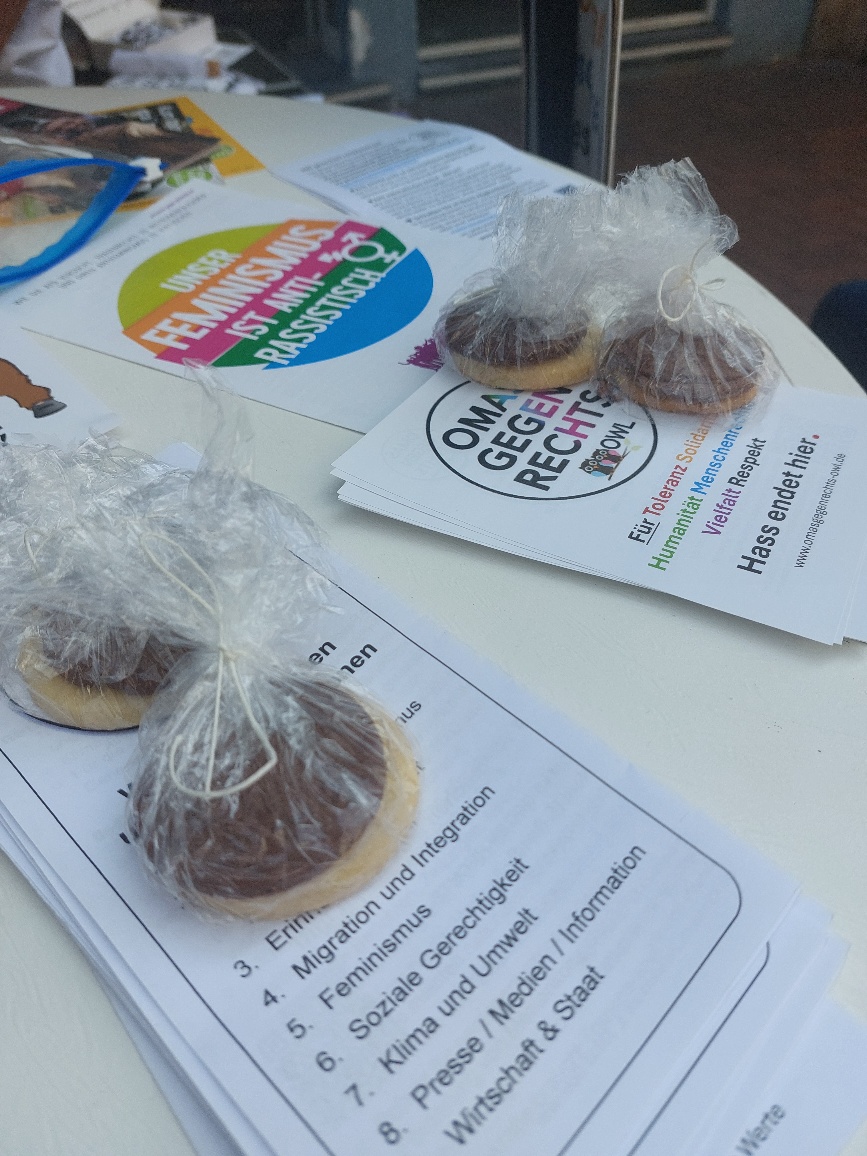 Infostand am 09.08.25