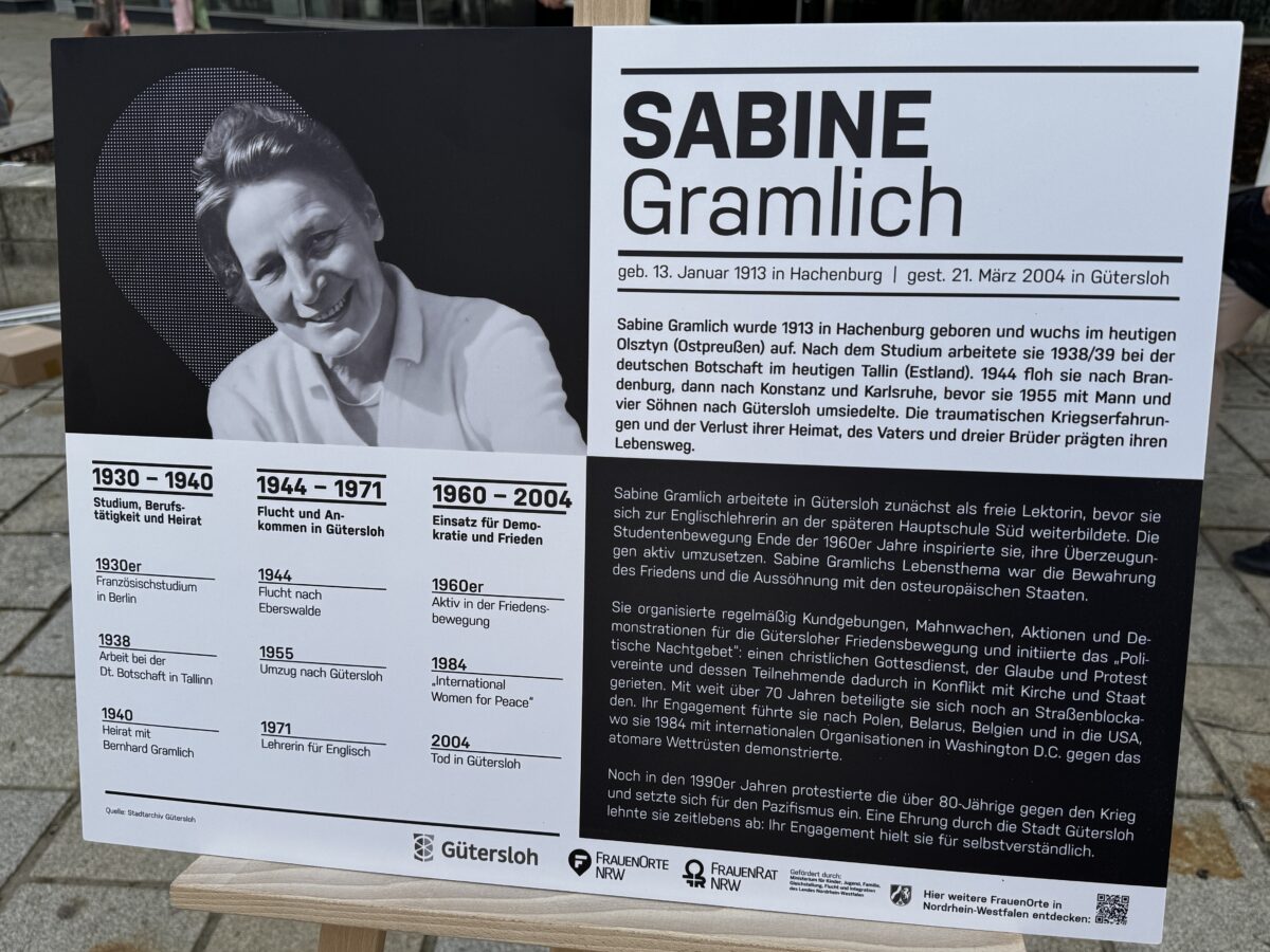 FrauenOrte NRW – Sabine Gramlich