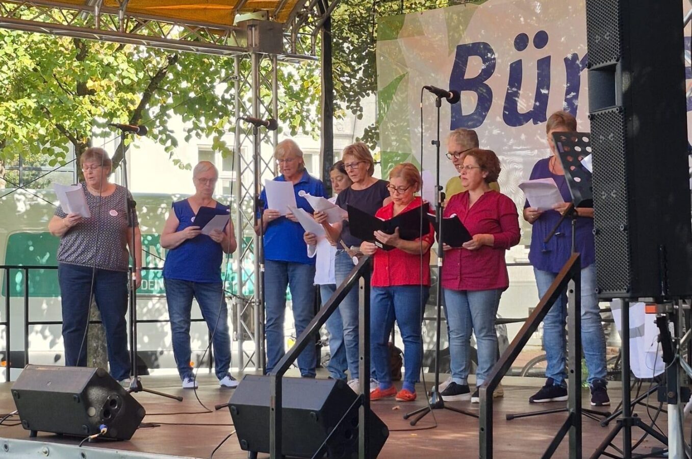 Bürgertag GT 20.09.25 – Der OMA Chor!