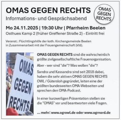 OMA-Vortrag in Beelen am 24.11.25
