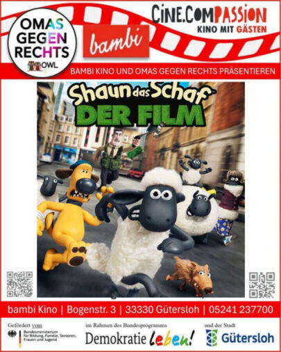 Filmabend Notunterkunft für Geflüchtete 5.12.25