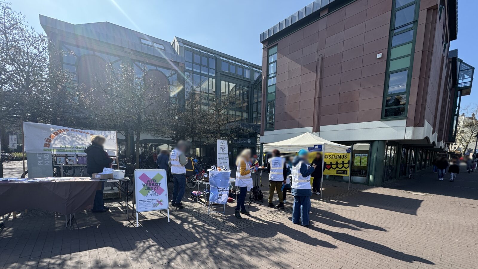 21.03.26 Infostand Stadtbücherei