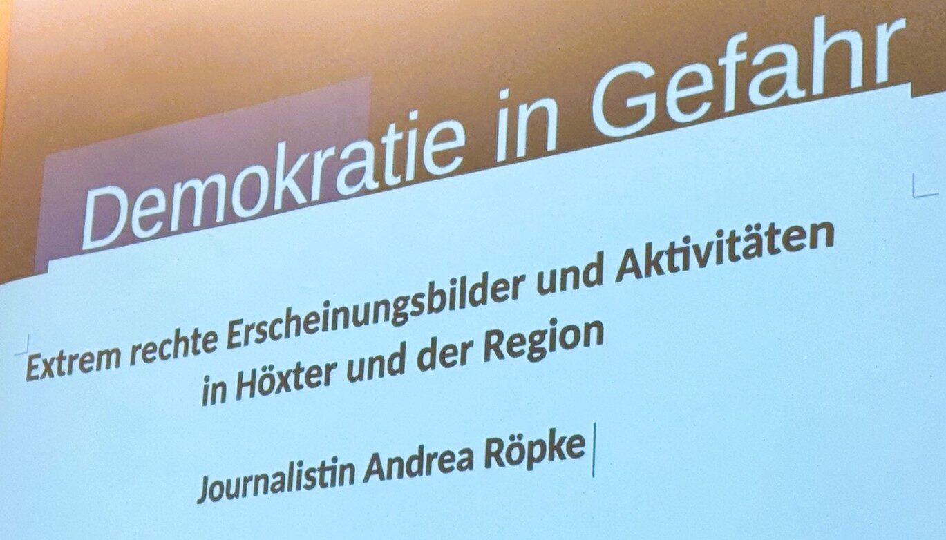 06.05.2025 – Vortrag Andrea Röpke in Höxter
